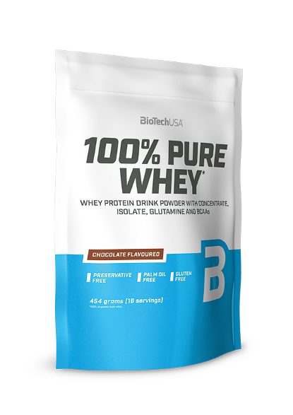 

Сывороточный протеин концентрат BioTech 100% Pure Whey (454 г) биотеч пур вей cookies cream