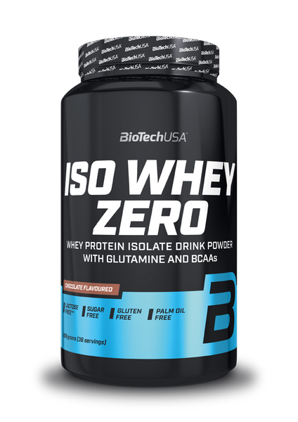 

Сывороточный протеин изолят BioTech Iso Whey Zero (908 г) биотеч изо вей зеро vanilla