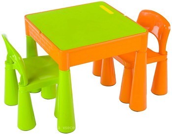 

Комплект детской мебели Tega Baby Mamut стол и 2 стула Green/Orange