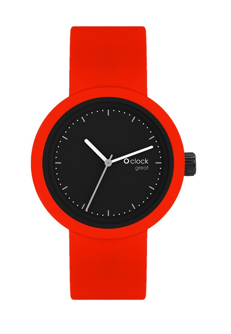 

Годинник O bag O clock Great M Чорний/Червоний Oclock3813