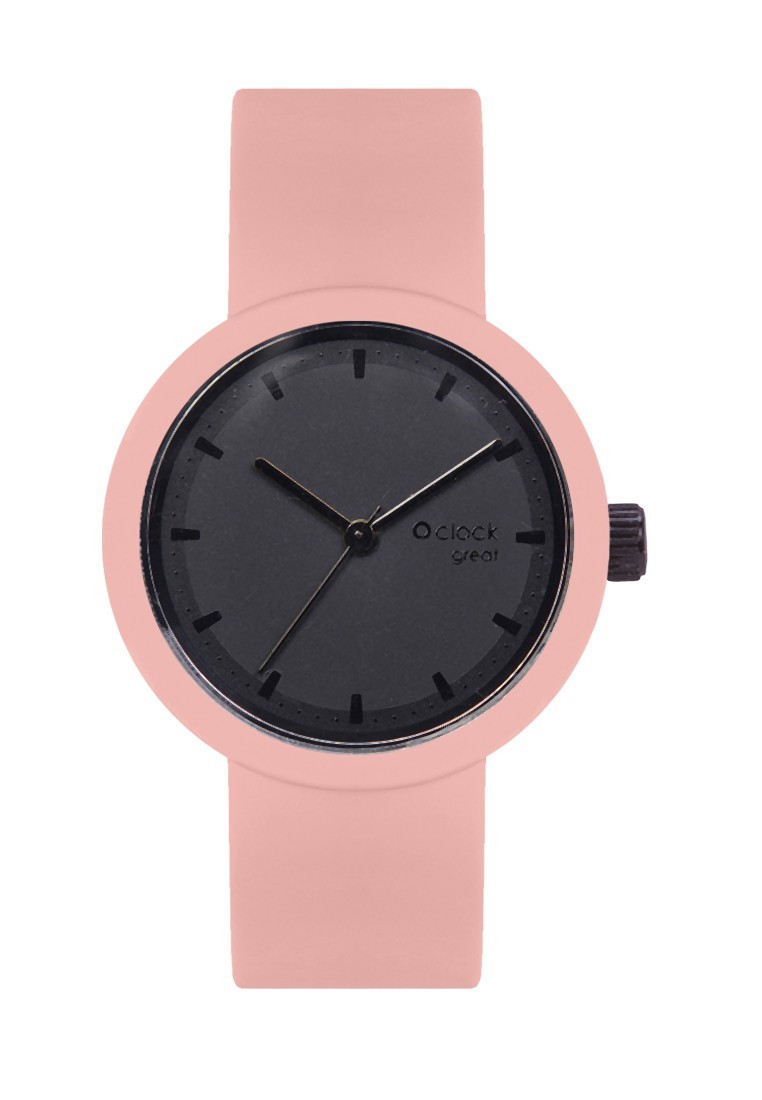 

Годинник O bag O clock Great M Чорний/Пудра Oclock3782