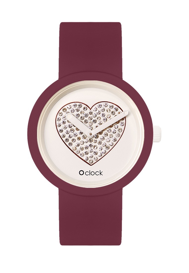 

Часы O bag O clock S Белый, Фиолетовый Oclock3670