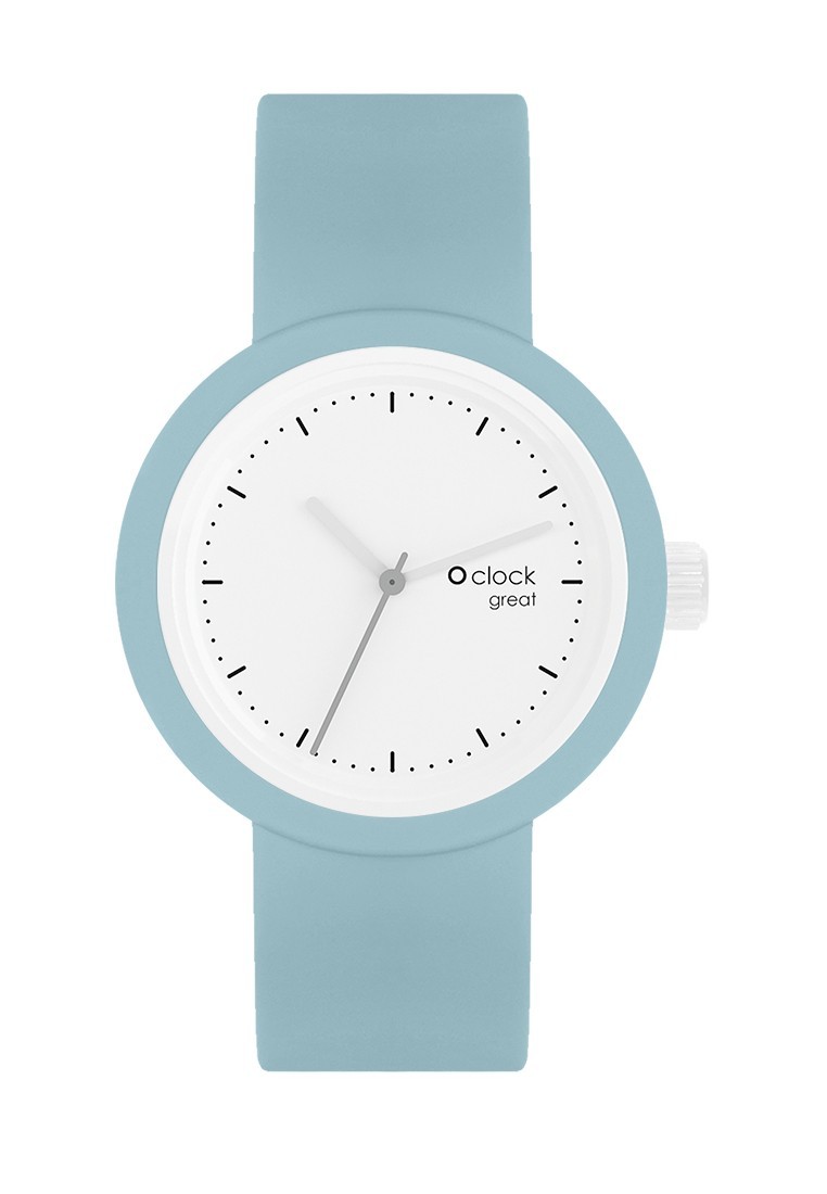 

Годинник O bag O clock Great M Білий/Блакитний дим Oclock3804