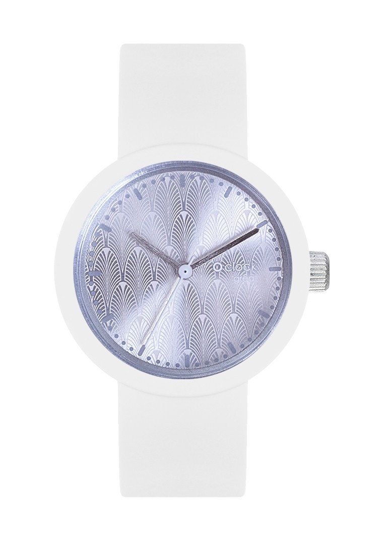

Годинник O bag O clock Great M Срiбло/Білий Oclock3952