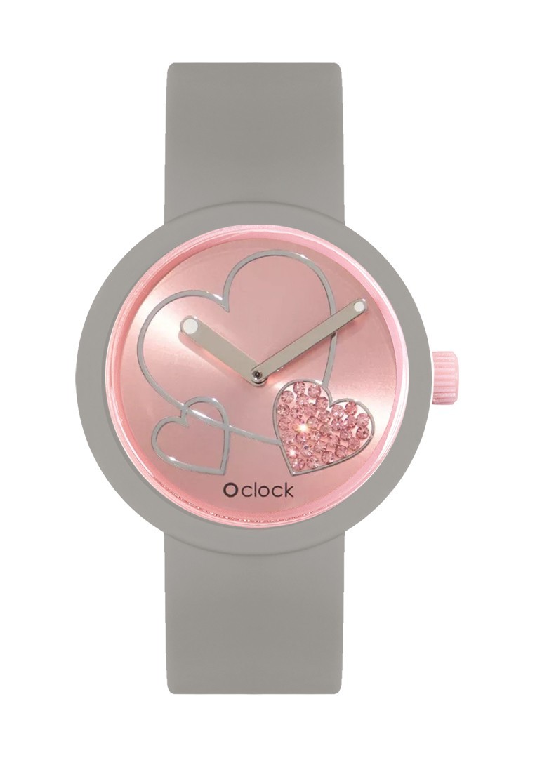

Годинник O bag O clock S Пудра/Світло-сірий Oclock3683