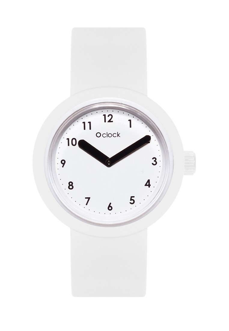

Часы O bag O clock Белый с сиьою стрелке, Белый Oclock3511