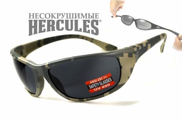 

Стрелковые очки Global Vision Eyewear HERCULES 6 CAMO Smoke