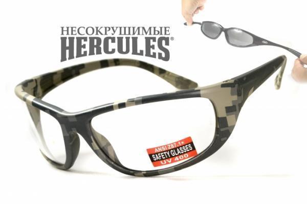 

Стрелковые очки Global Vision Eyewear HERCULES 6 CAMO Clear