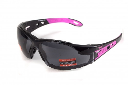 

Женские спортивные очки Global Vision Eyewear PINK-IT Smoke