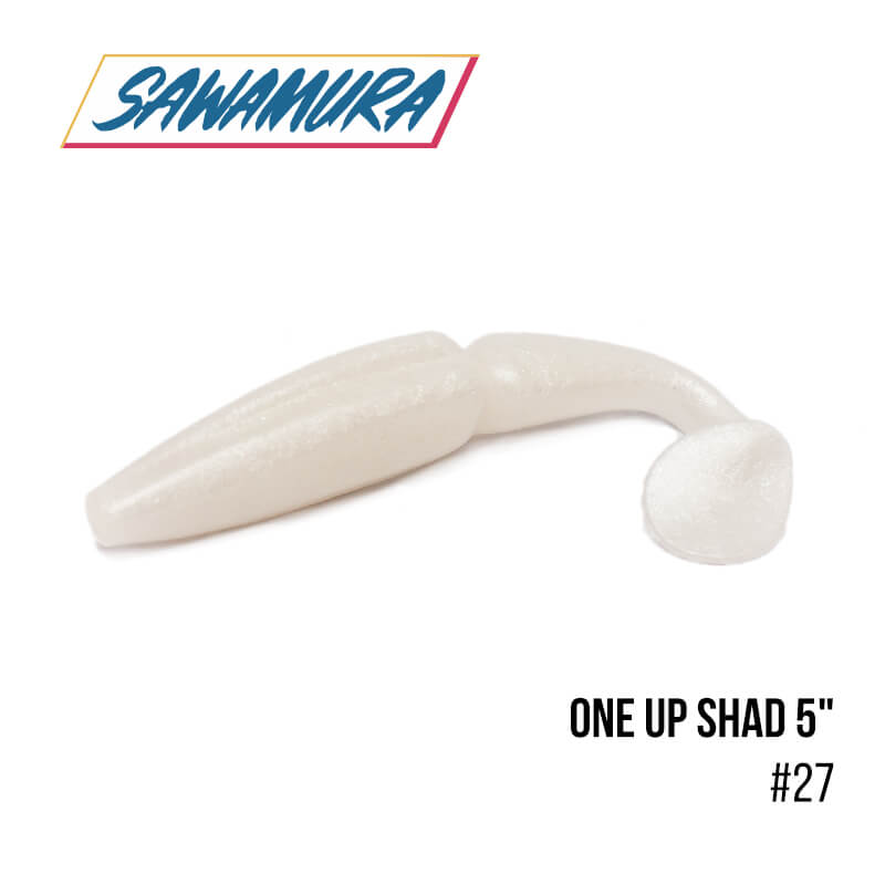 

Виброхвост Sawamura One'Up Shad 5" (6 шт.) (27)