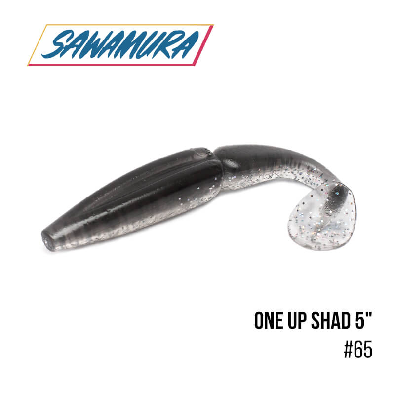 

Виброхвост Sawamura One'Up Shad 5" (6 шт.) (65)