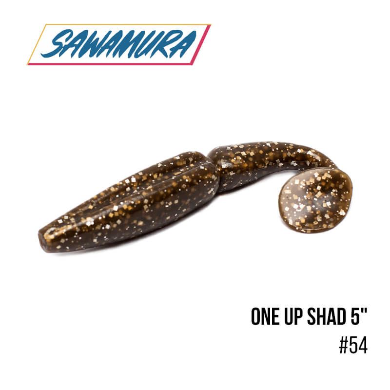 

Виброхвост Sawamura One'Up Shad 5" (6 шт.) (54)