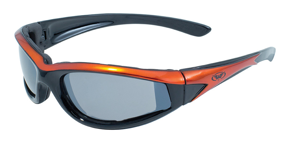 

Спортивные очки Global Vision Eyewear HAWKEYE ORANGE Flash Mirror