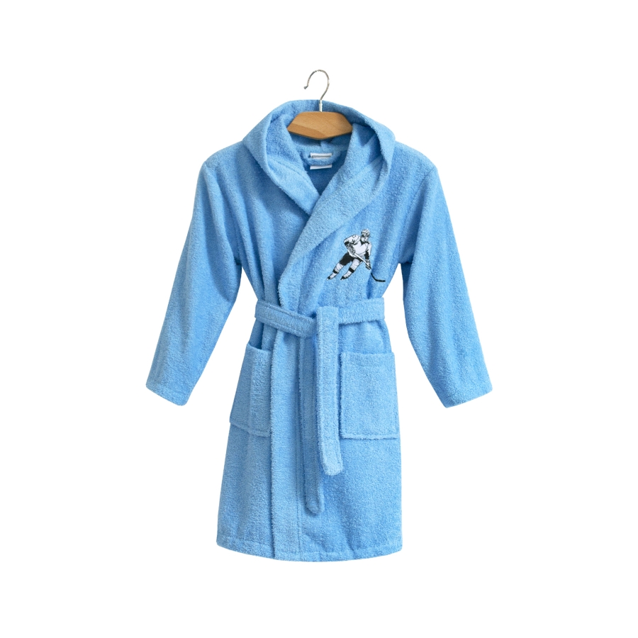 

Халат детский Lotus Hockey 7-8 лет 122-128 см рост голубой (svt-2000022276788)