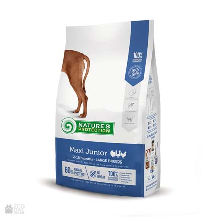 

Корм для щенков крупных пород Nature's Protection Maxi Junior 4 кг