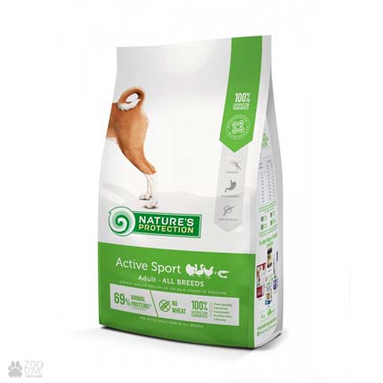 

Корм для собак с активным образом жизни Nature's Protection Active Sport 4 кг