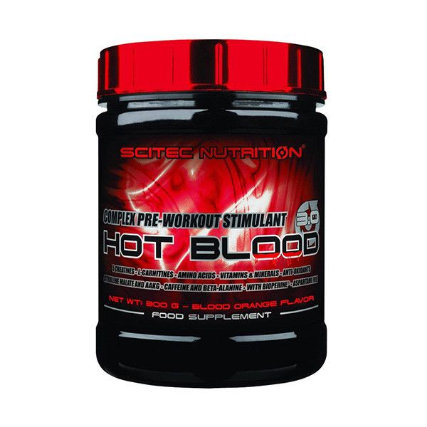 

Предтреник Scitec Nutrition Hot Blood 3.0 300 грамм pink lemonade