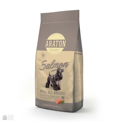 

Сухой корм для собак всех пород Araton Adult All Breeds Salmon с лососем 3 кг