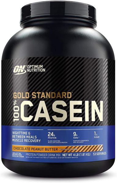 

Казеин Optimum Nutrition 100% Gold Standard Casein 1800 г шоколад арахис