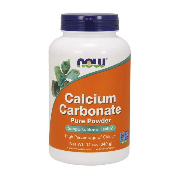 

Кальций карбонат Now Foods Calcium Carbonate (340 г) нау фудс