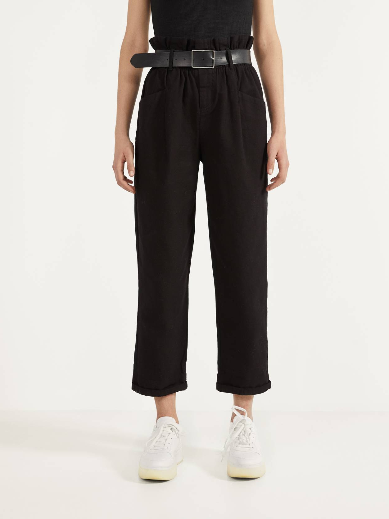 

Брюки Bershka 0070/168/800  Черные, Брюки Bershka 0070/168/800 32 Черные
