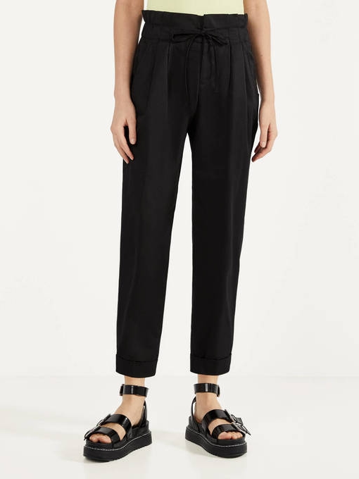 

Брюки Bershka 0092/168/800  Черные, Брюки Bershka 0092/168/800 34 Черные