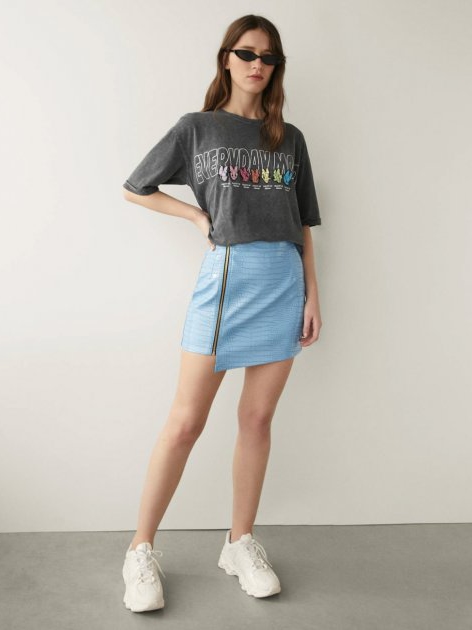 

Юбка Bershka 0561/512/406 XS Голубая