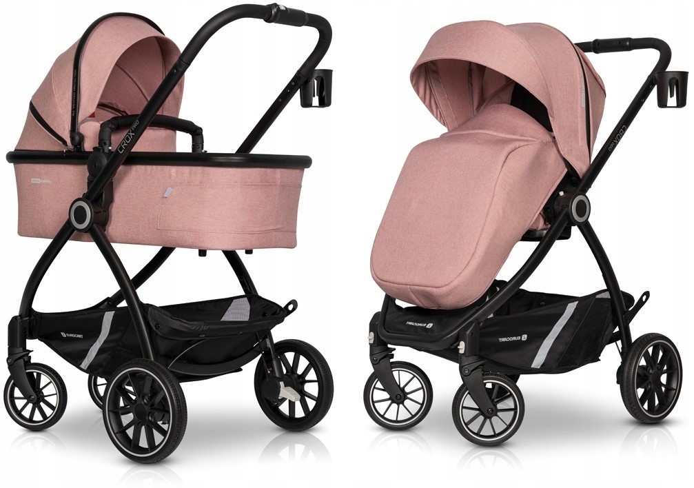 

Детская универсальная коляска 2в1 Euro-Cart Crox Pro Rose