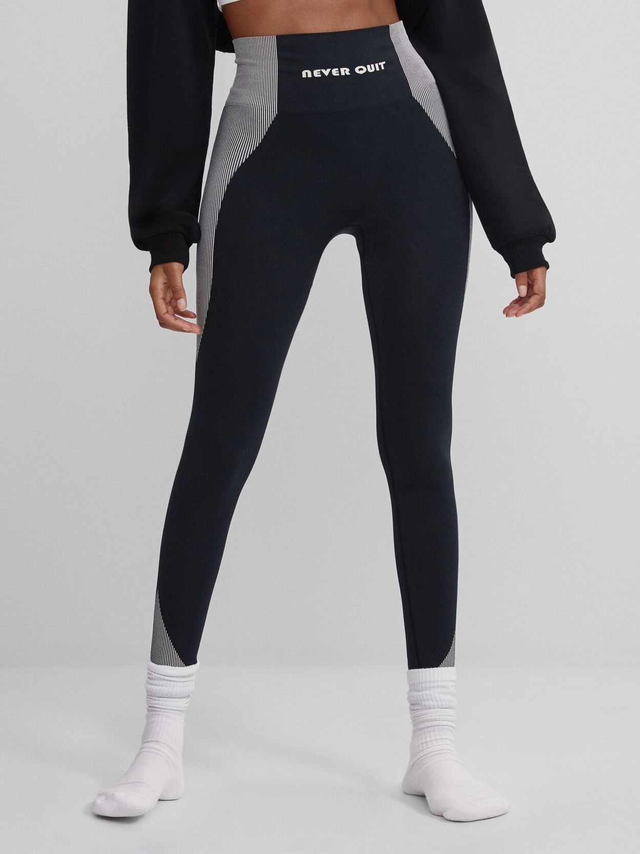 

Спортивные леггинсы Bershka 5083/538/800 XS Черные