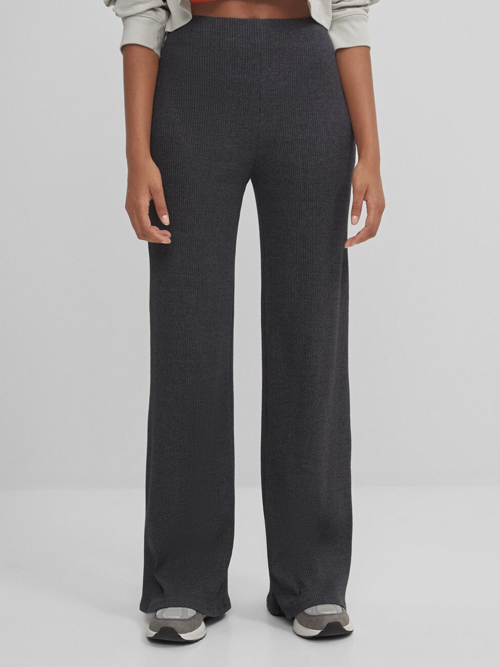 

Брюки Bershka 5099/187/892  Темно-серые, Брюки Bershka 5099/187/892 S Темно-серые