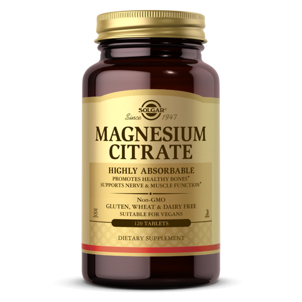 

Магний цитрат Solgar Magnesium Citrate (120 tabs) солгар