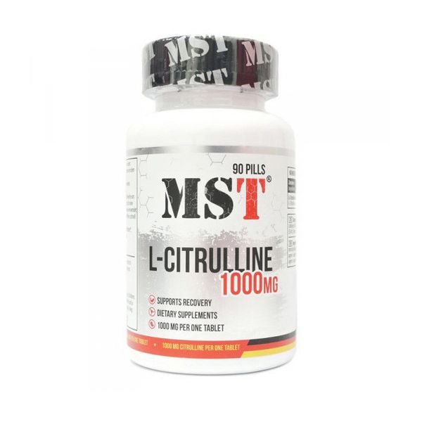 

Л-Цитруллин малат MST L-Citrulline 1000 90 капсул