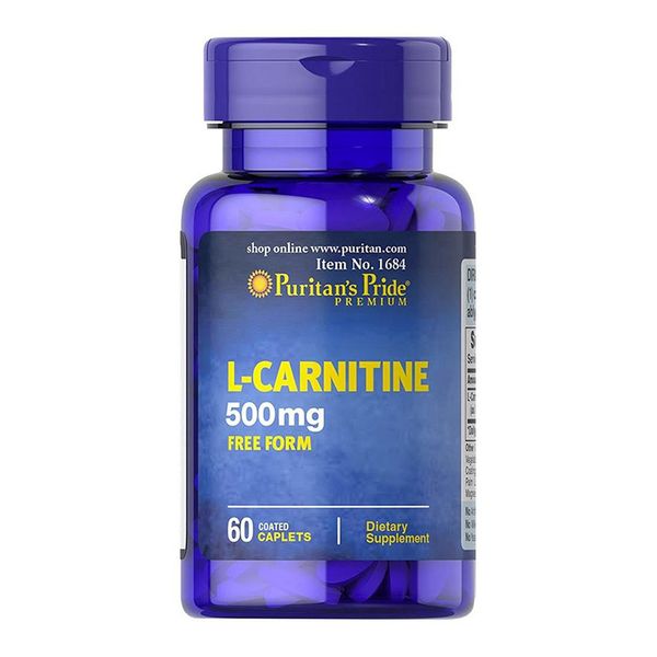 

Л-карнитин Puritan's Pride L-Carnitine 500 mg 60 таблеток