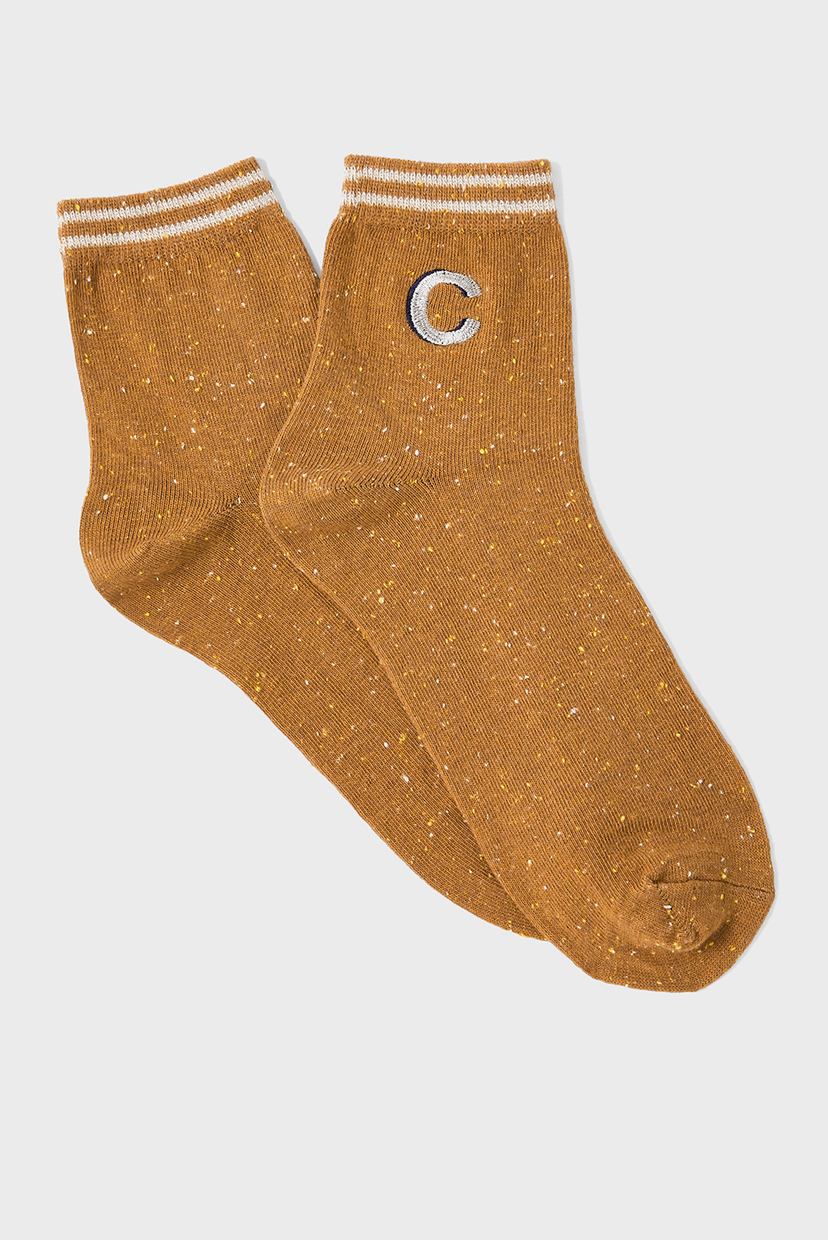 

Женские желтые носки Initial Sock C Accessorize OS 996111