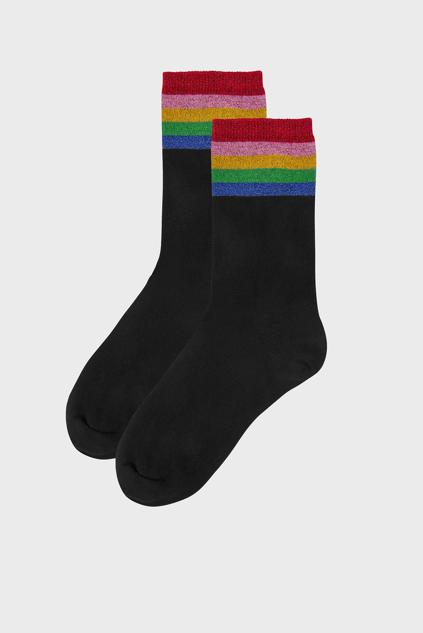

Женские носки RAINBOW CUFF SPARKLE SOCK Accessorize OS 796012