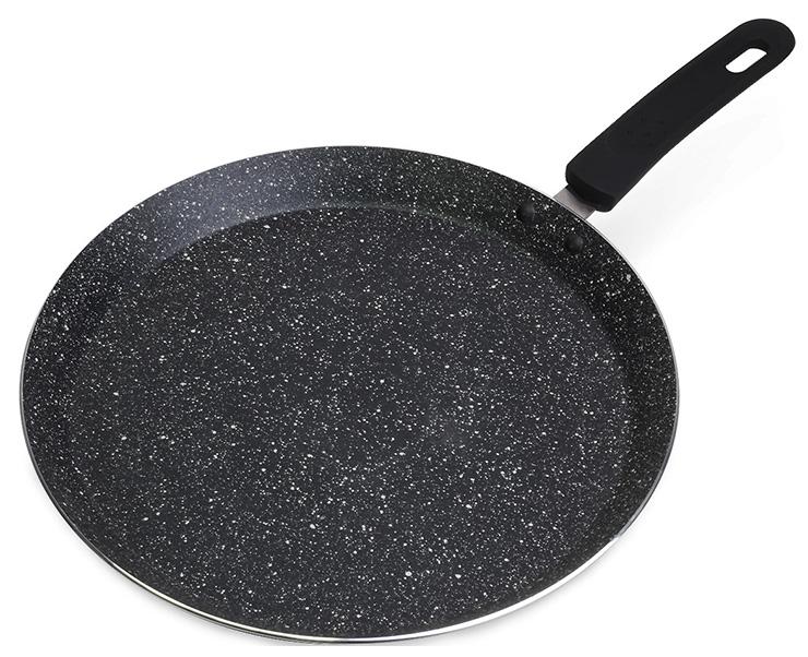 

Сковорода блинная из алюминия Kamille Crepe Pan Marble Ø28 см с мраморным покрытием, индукция