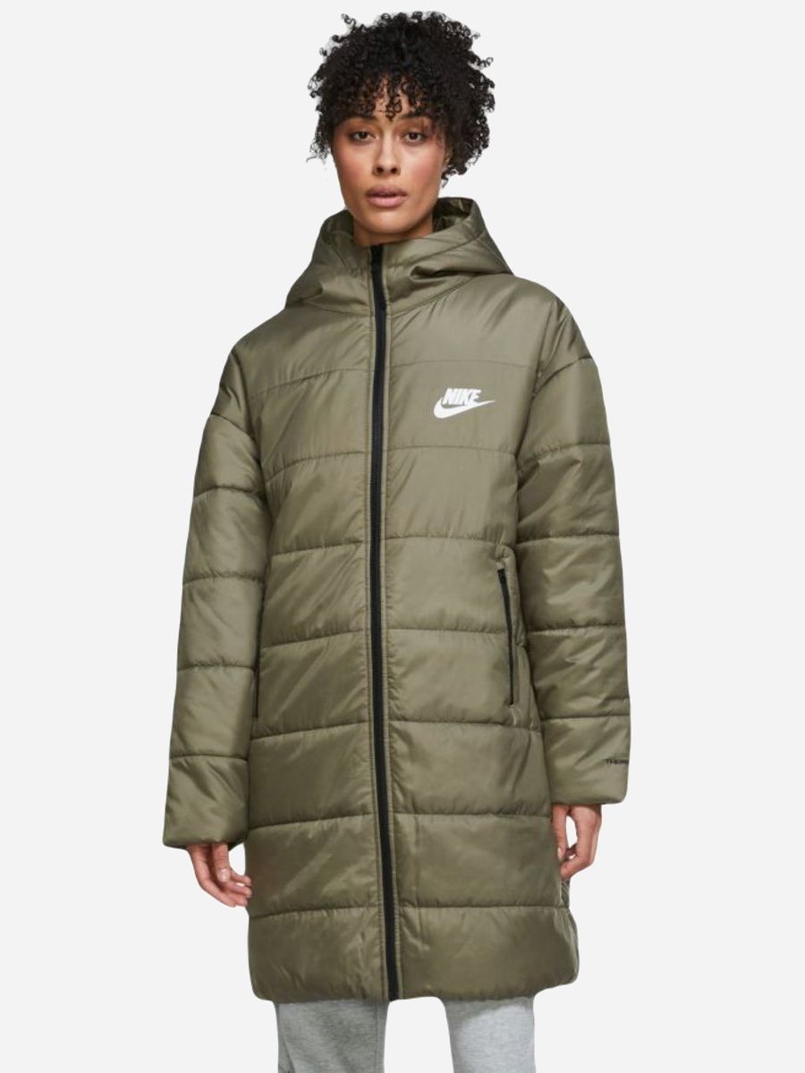 

Куртка Nike W Nsw Tf Rpl Classic Hd Parka DJ6999-222  Оливковая, Куртка Nike W Nsw Tf Rpl Classic Hd Parka DJ6999-222 L Оливковая