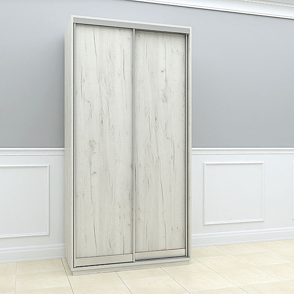 

Двухдверный шкаф купе СИЧ БШК-18/22 120x43x220 Дуб крафт белый ДСП
