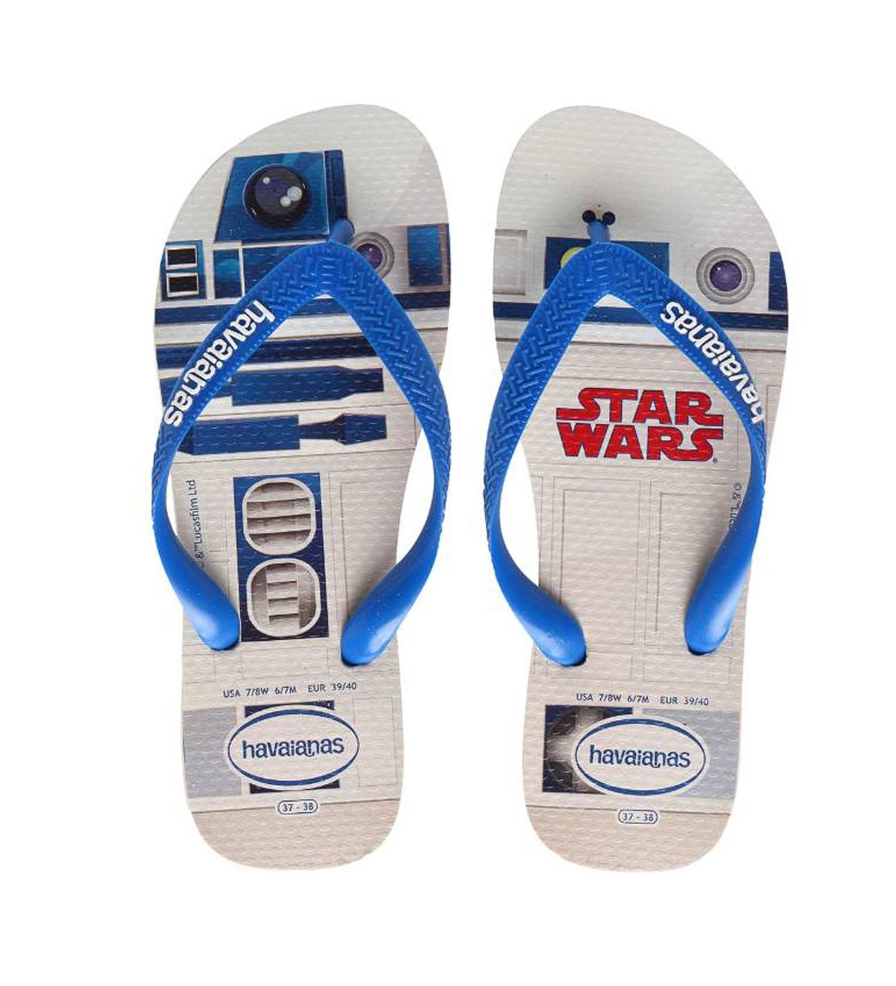 

Вьетнамки Havaianas Star Wars, р. 41-42, 27-28 см, серый