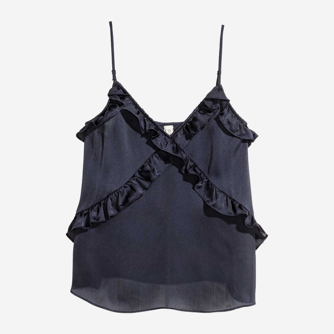 

Топ H&M 472065b16 34 Темно-синий