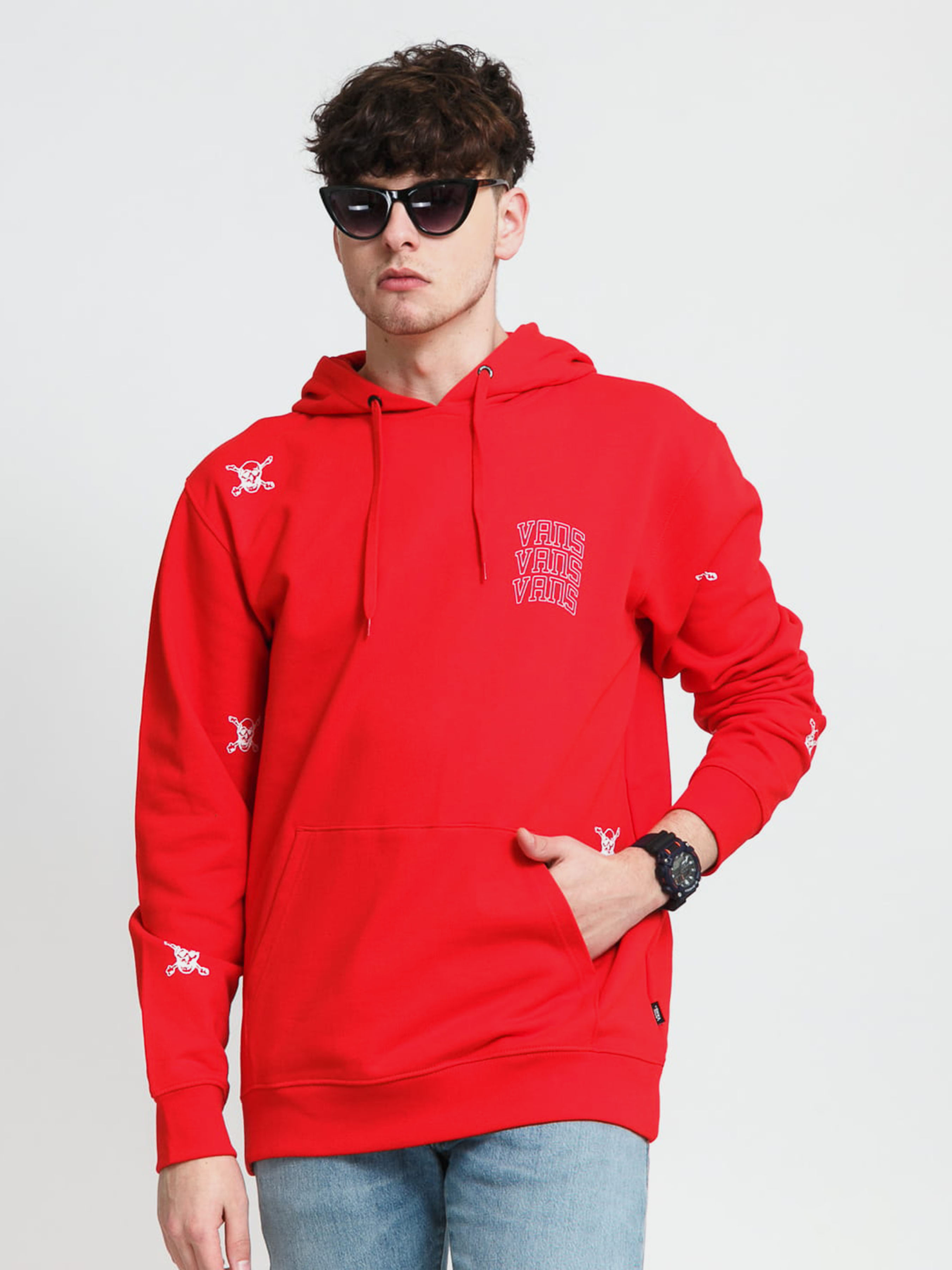 

Худи Vans V1200  Красное, Худи Vans V1200 L Красное