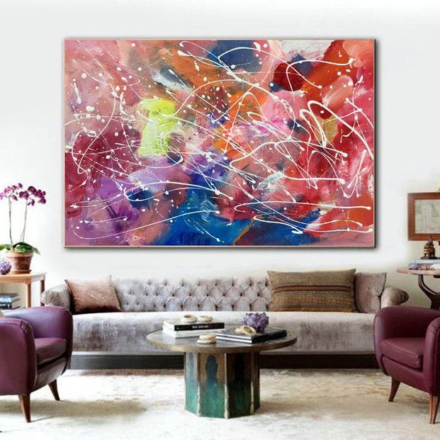 

Картина абстракция ArtSale abst0057 размер 60 х 70 см