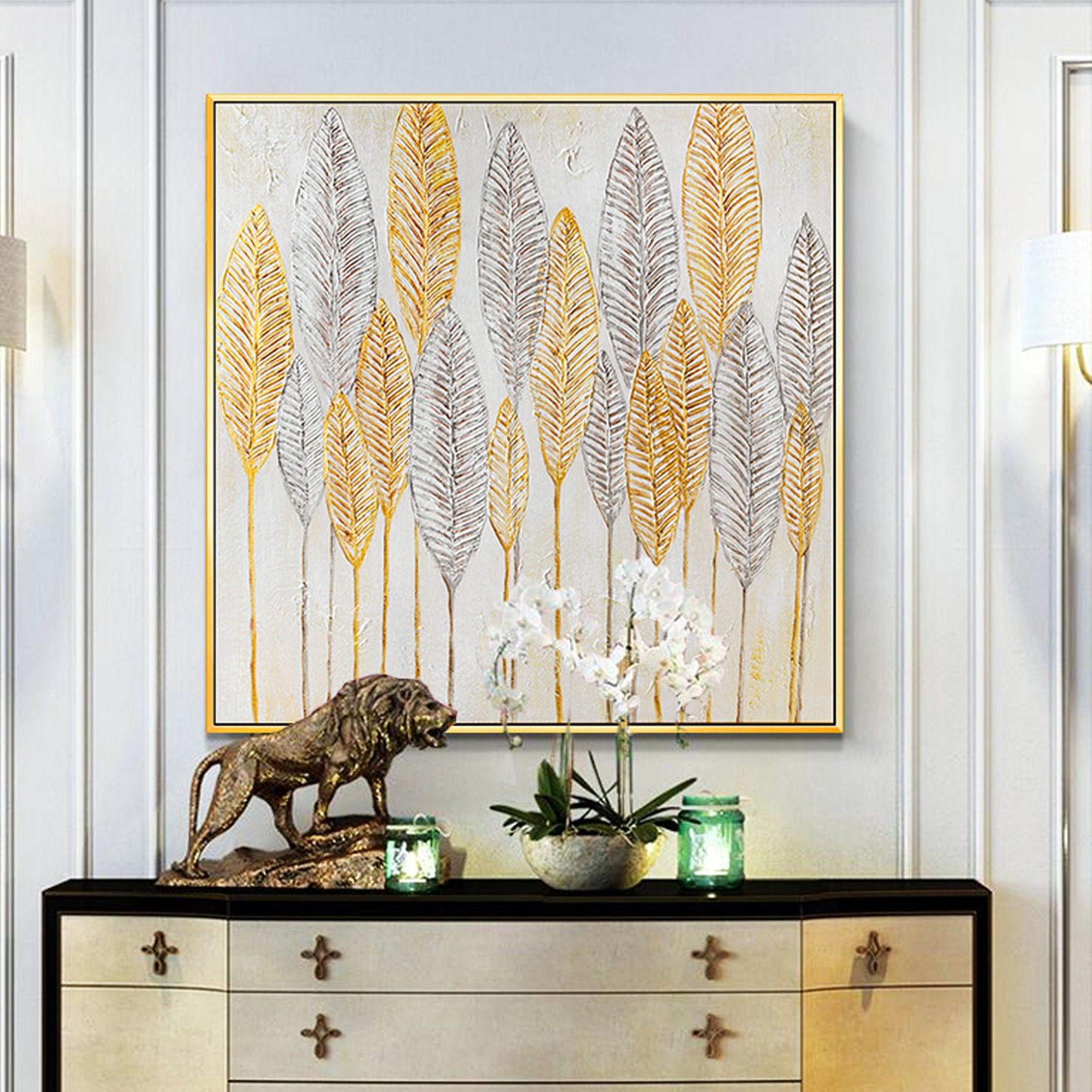 

Картина абстракция ArtSale abst0234 размер 70 х 70 см