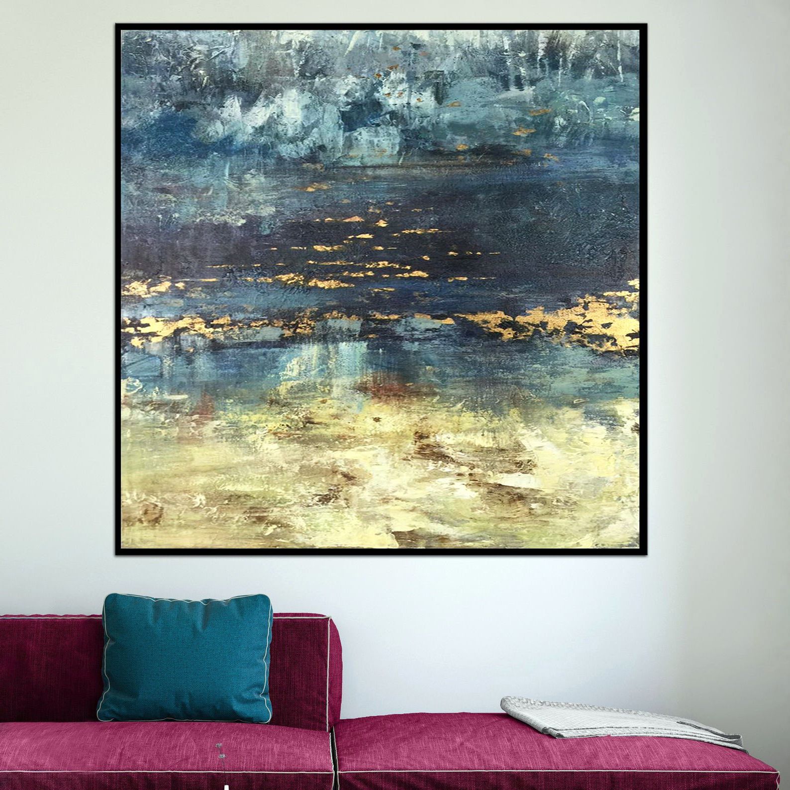

Картина абстракция ArtSale abst0101 размер 70 х 70 см