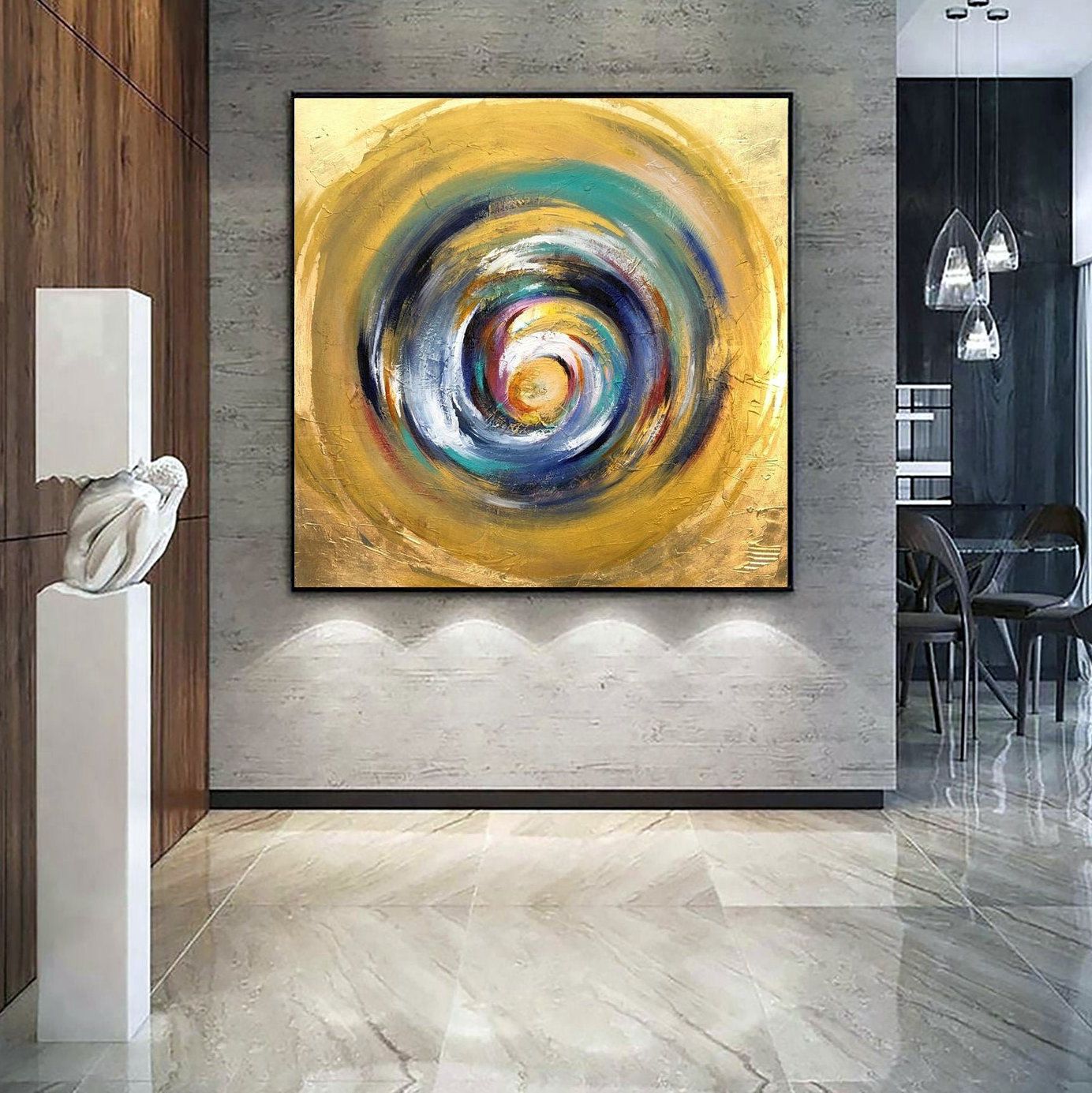 

Картина абстракция ArtSale abst0189 размер 70 х 70 см