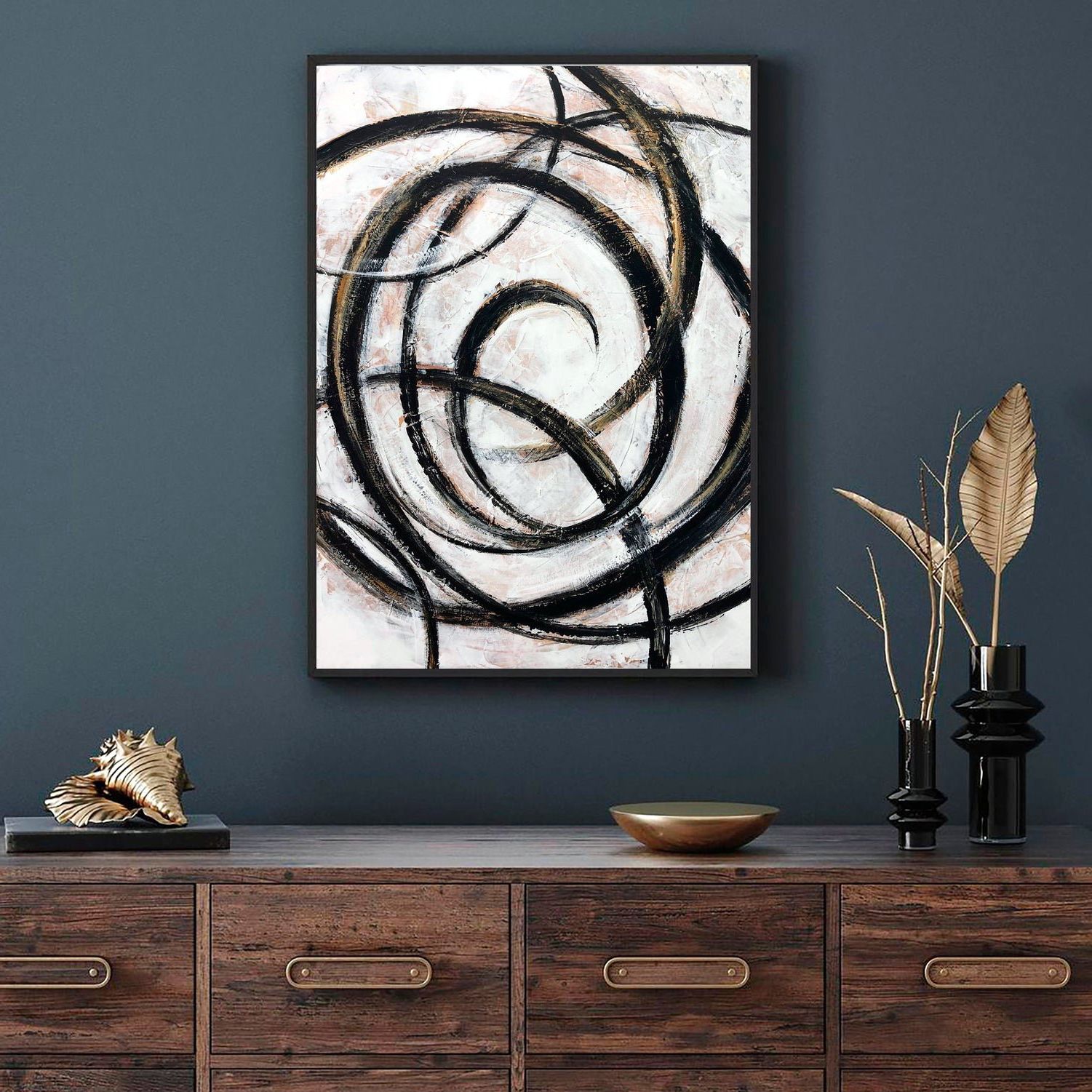 

Картина абстракция ArtSale abst0240 размер 60 х 80 см