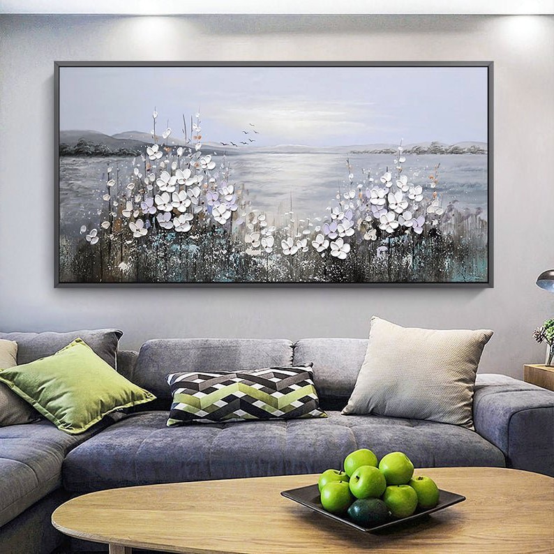 

Картина маслом пейзаж ArtSale ntrl0126 размер 50 х 100 см