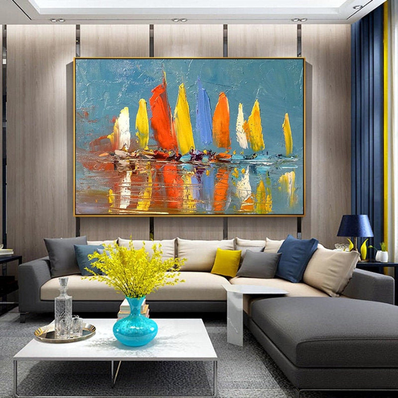 

Картина морской пейзаж ArtSale more0035 размер 60 х 70 см