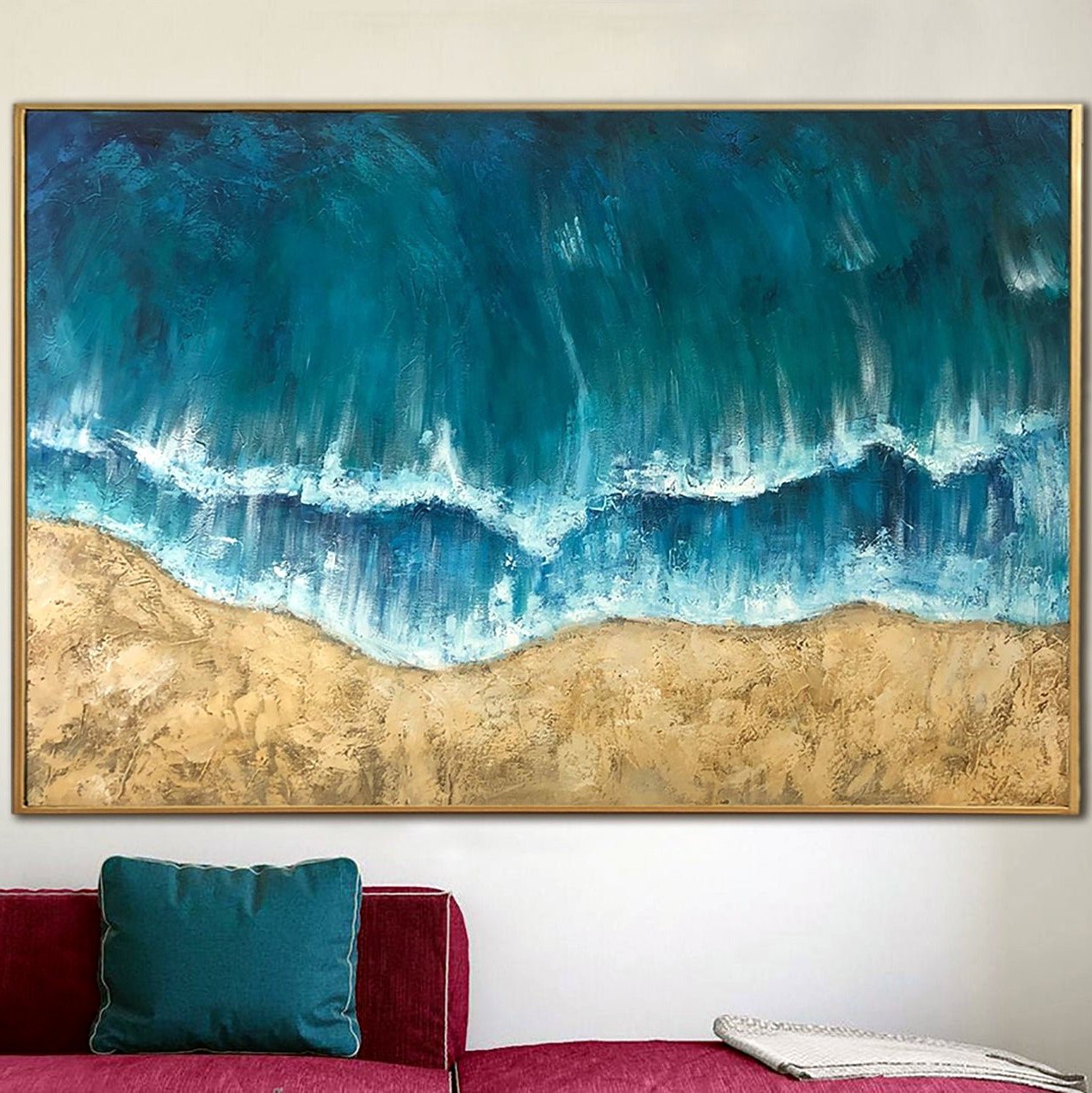 

Картина морской пейзаж ArtSale more0048 размер 60 х 80 см