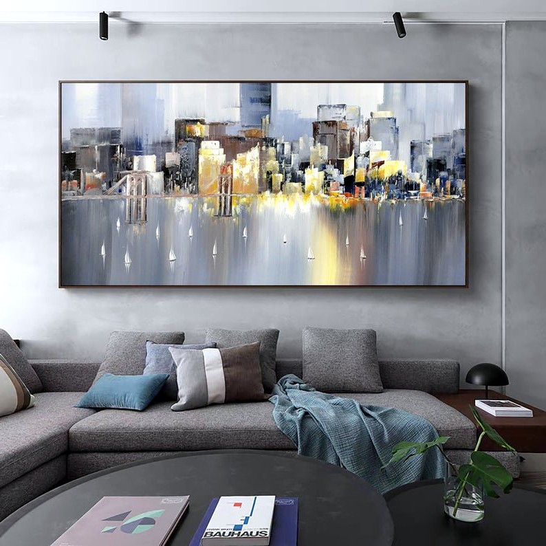 

Картина городской пейзаж ArtSale sity0009 размер 50 х 100 см